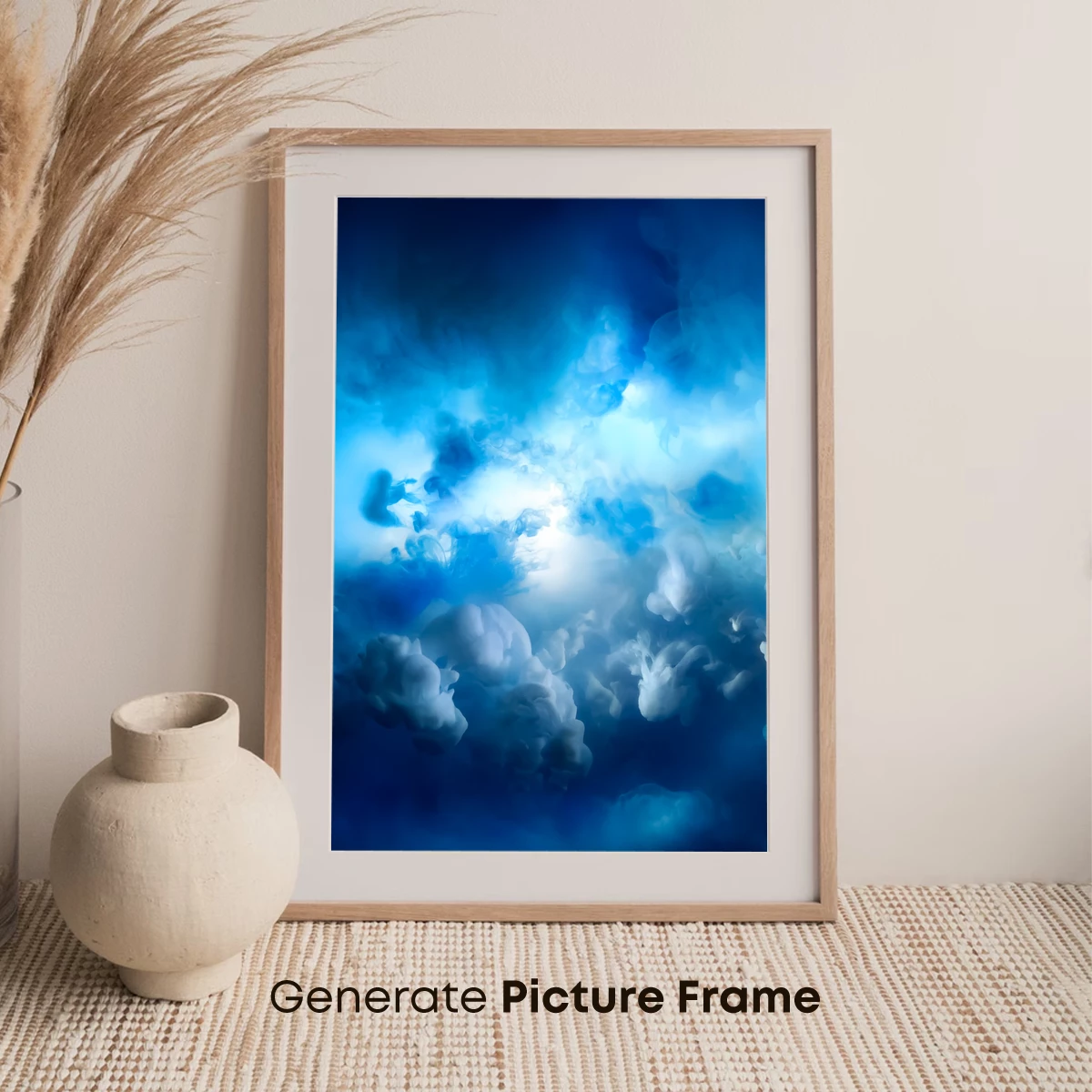 Ethereal Blue Clouds: A Dreamlike Odyssey - Image 7