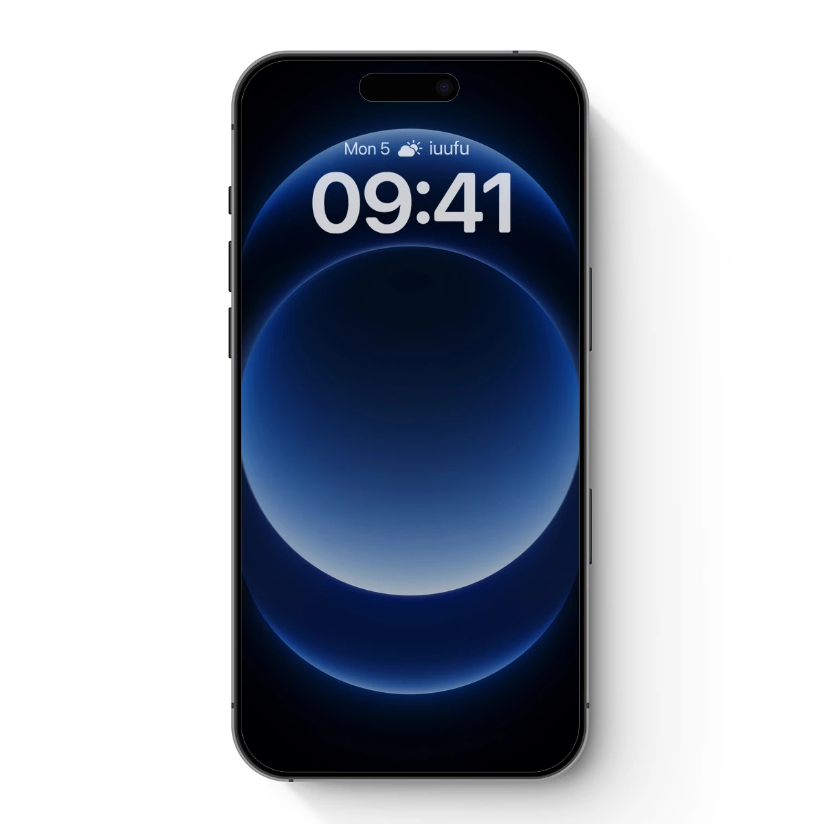 Eclipse of Serenity: Celestial Blue Ring