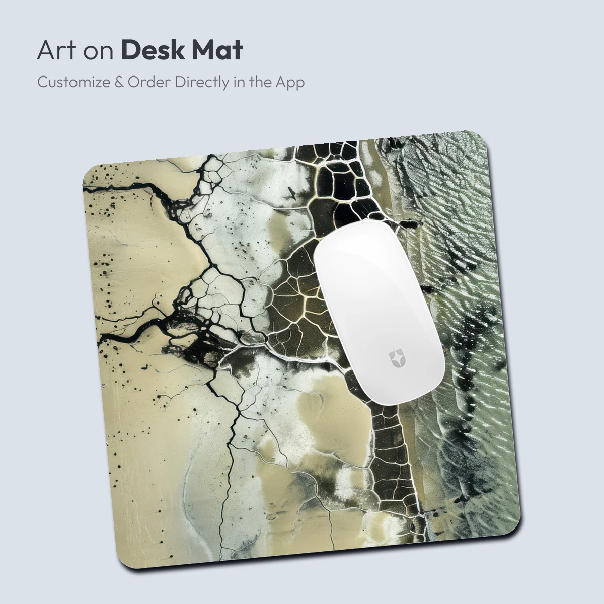 Cracked Earth's Veins: Aerial Abstract - Image 4