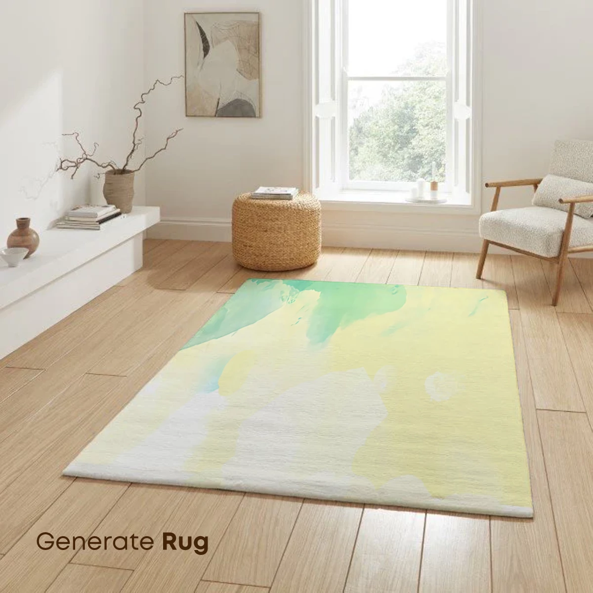 Aqua Serenity: Ethereal Watercolor Clouds - Image 6