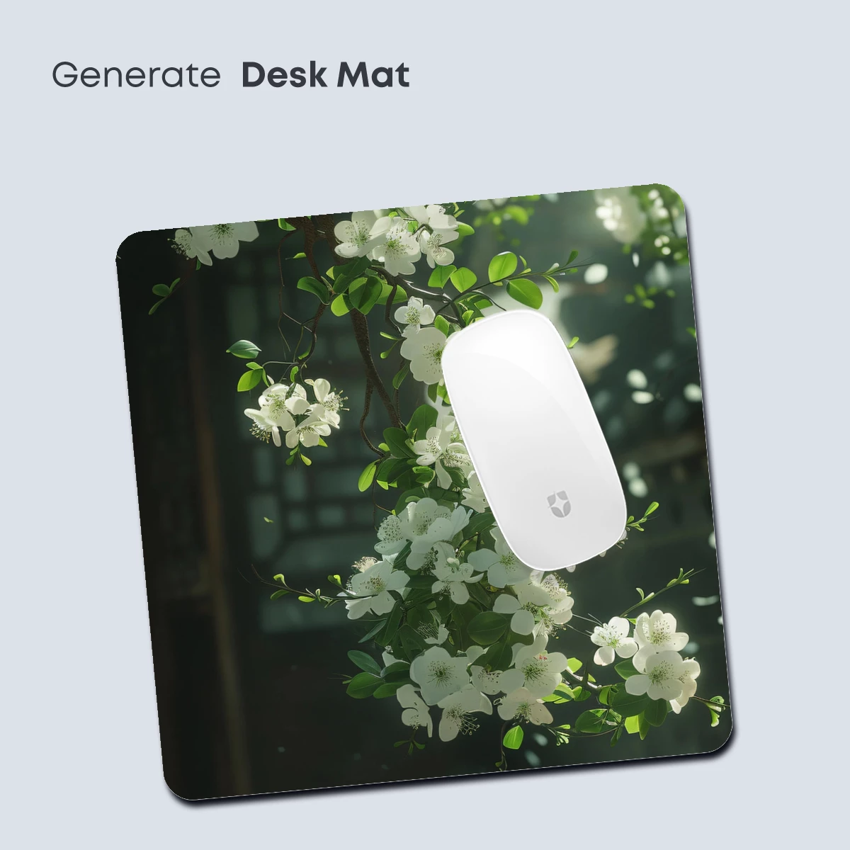 Blossom Whisper: Ethereal White Flowers in Sunlit Serenity - Image 4