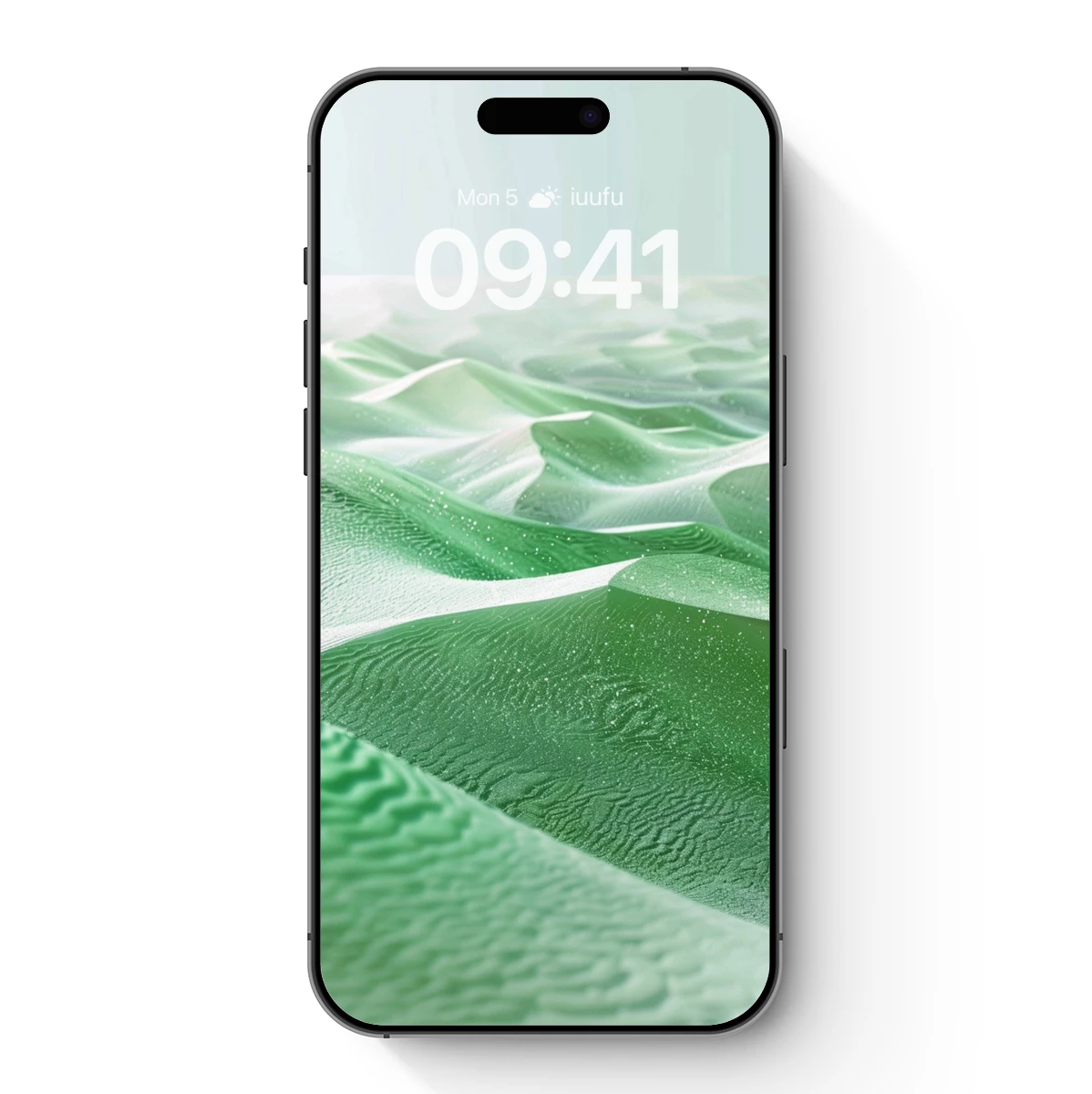 Emerald Dune Symphony: A Textured Landscape