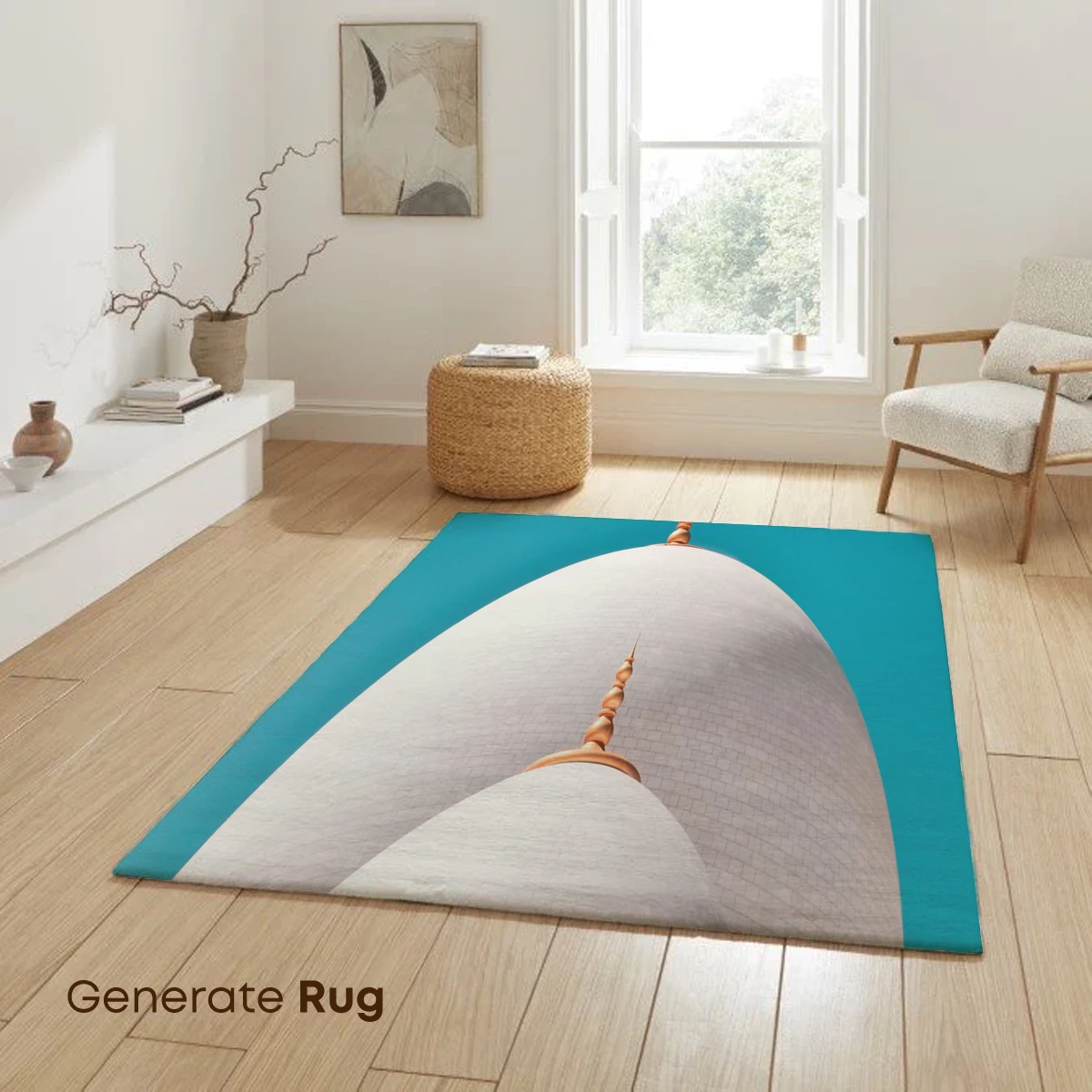 Eternal White Domes Under Turquoise Skies - Image 6