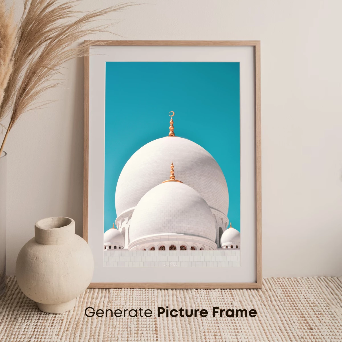 Eternal White Domes Under Turquoise Skies - Image 7