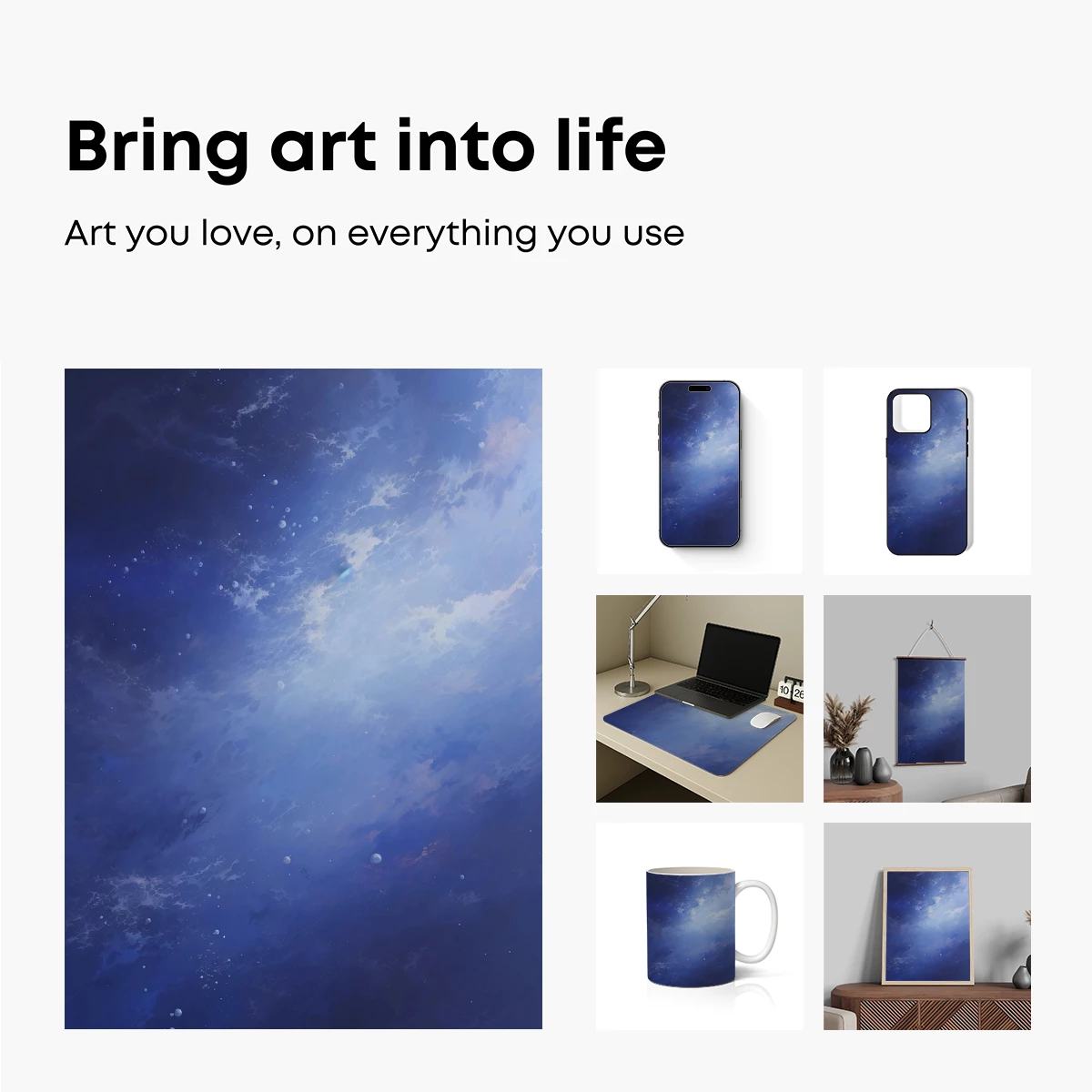 Ethereal Cosmic Dawn: A Symphony of Stars and Nebulae - Image 2