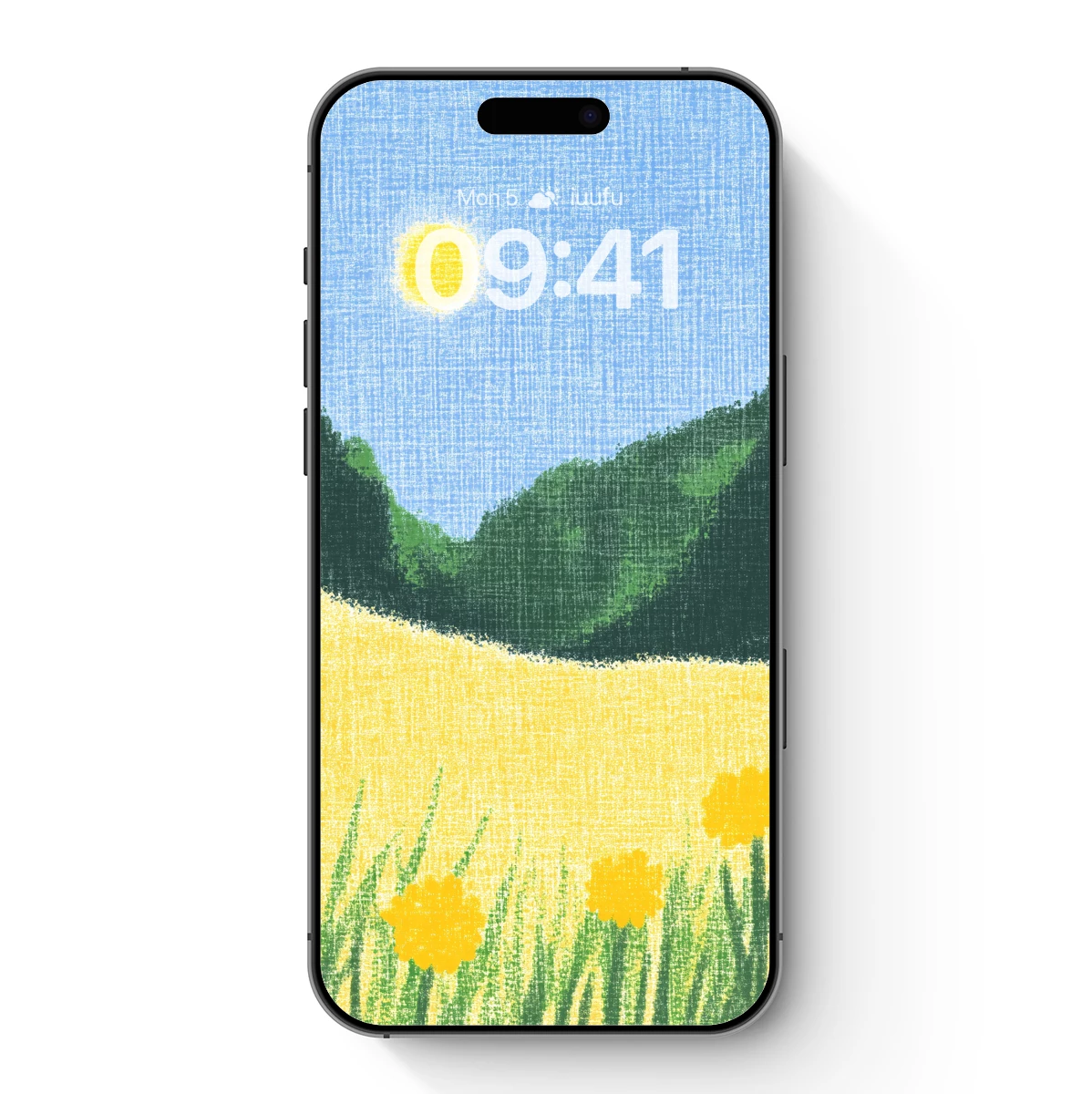 Golden Fields Under a Serene Sky