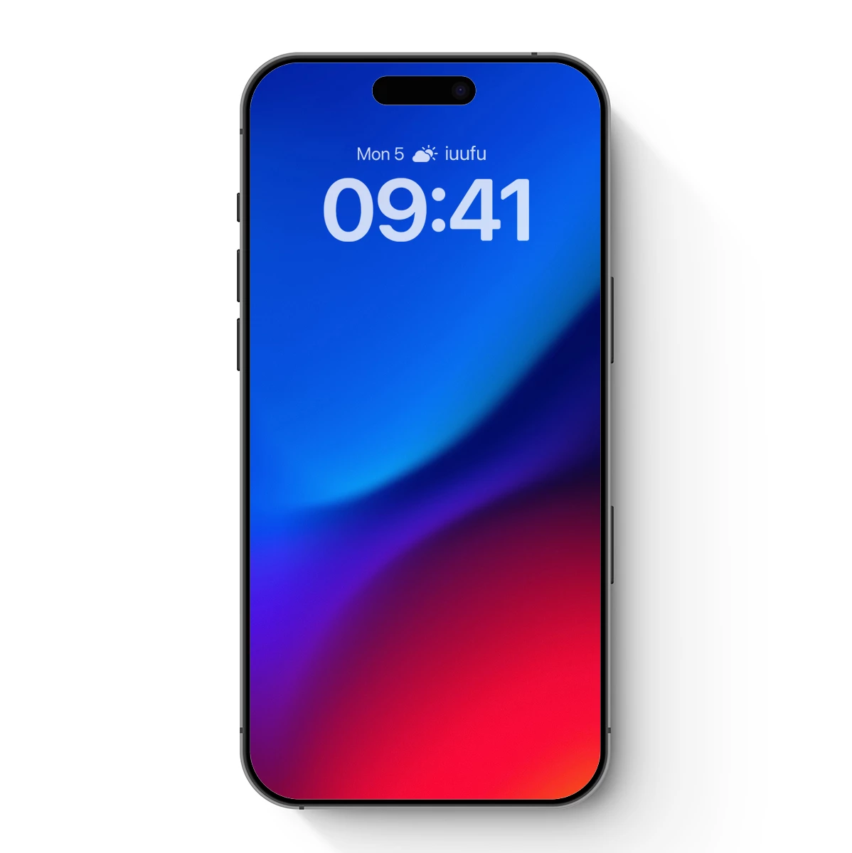 Gradient Symphony: Blue to Red Flow