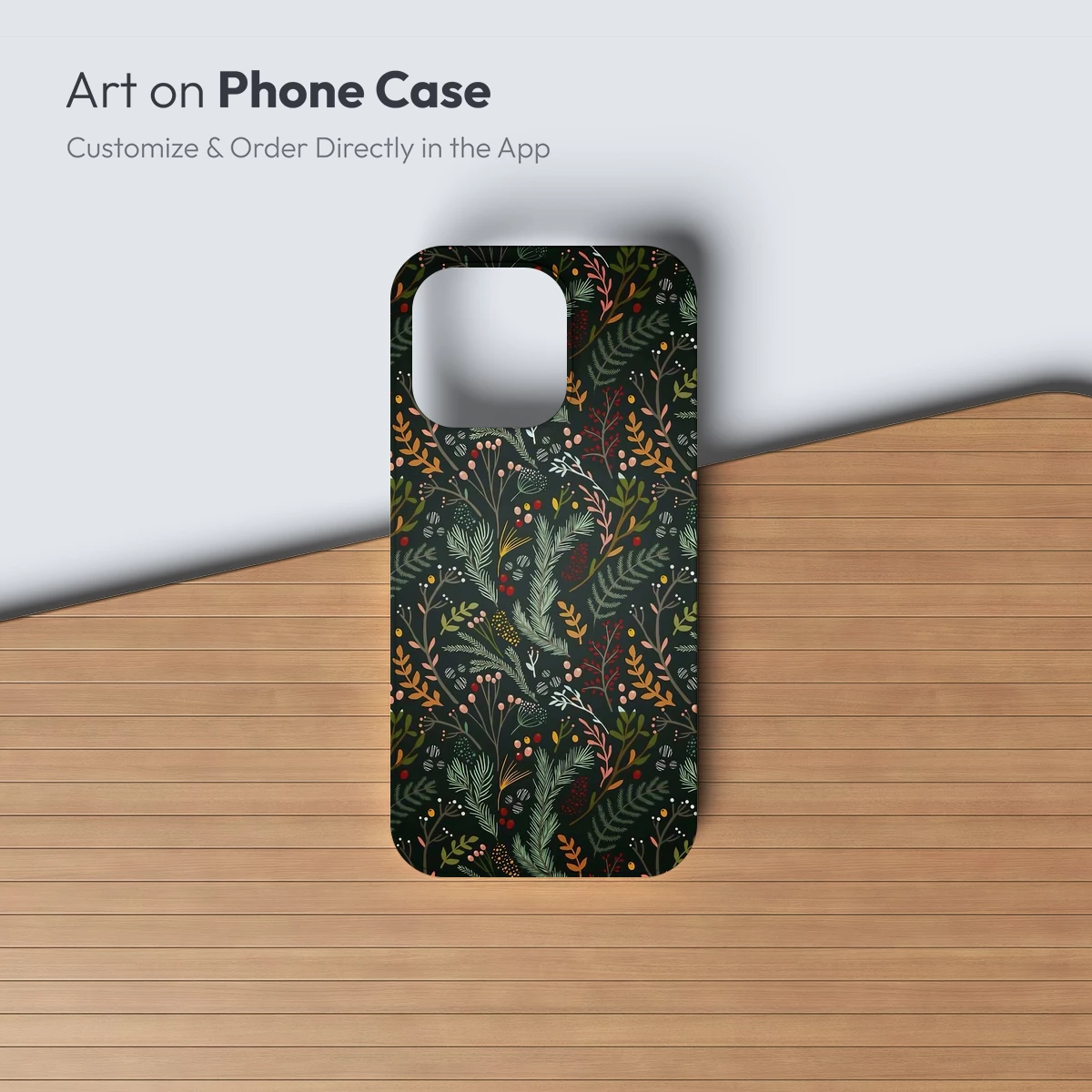 Autumnal Forest Whispers: A Botanical Tapestry - Image 3