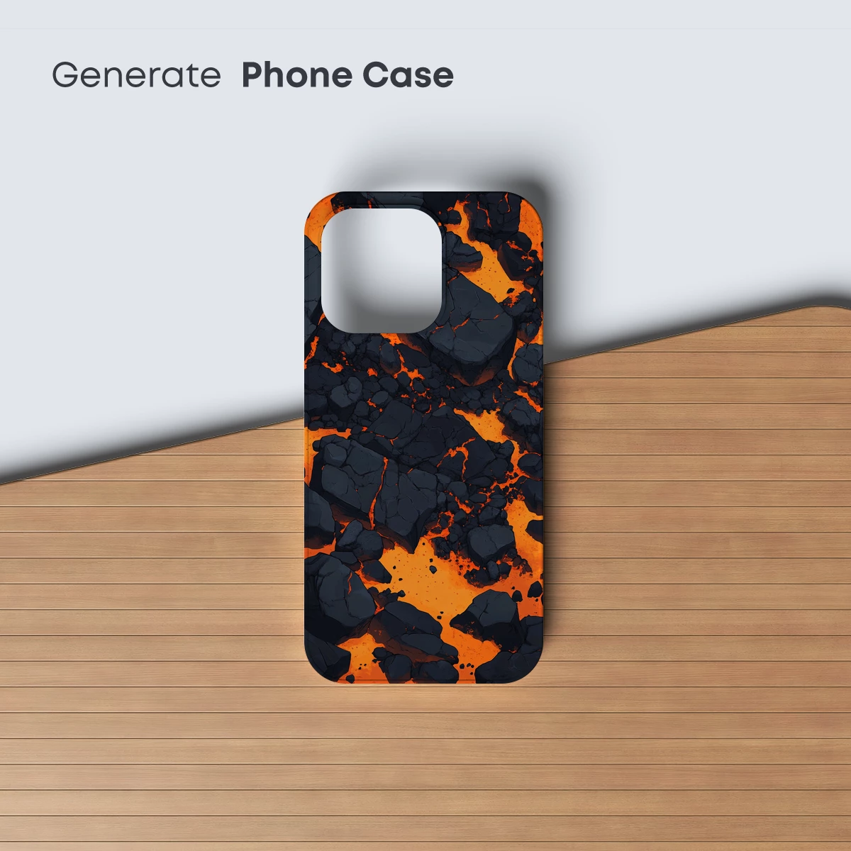 Lava's Embrace: Fiery Crystals in Motion - Image 3