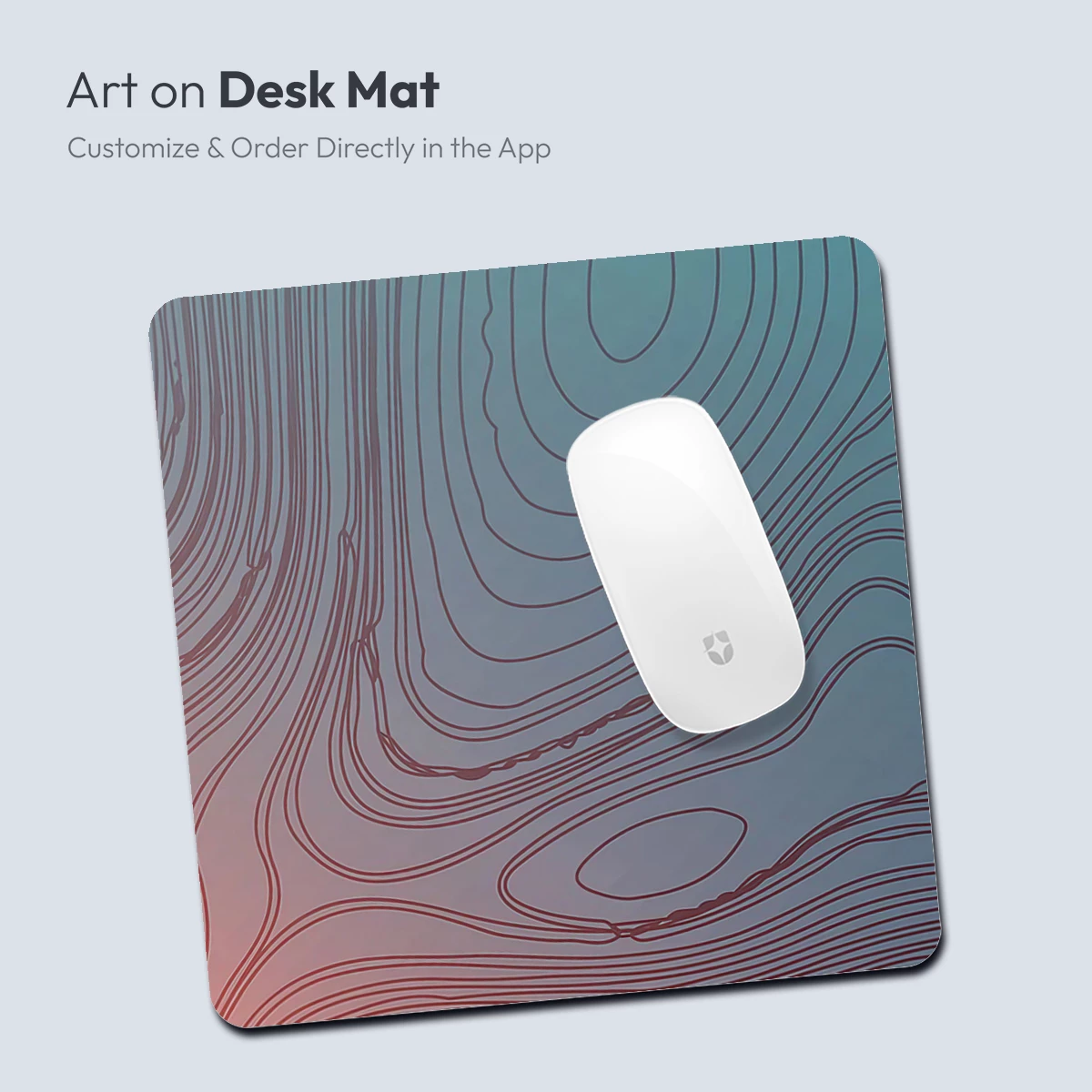 Contour Elegance: Abstract Topography Art - Image 4