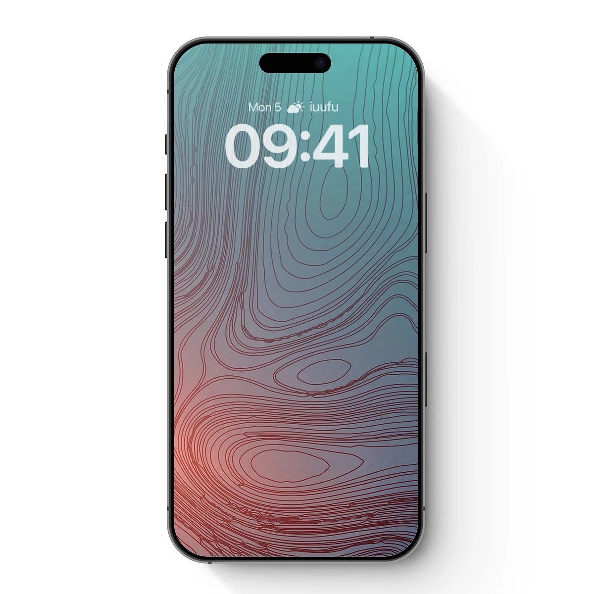 Contour Elegance: Abstract Topography Art