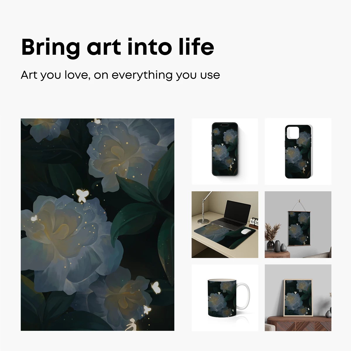 Enchanted Moonlit Blossoms - Image 2