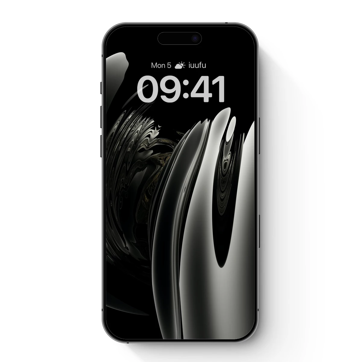 Elegant Black Elegance: Abstract Sculptural Forms