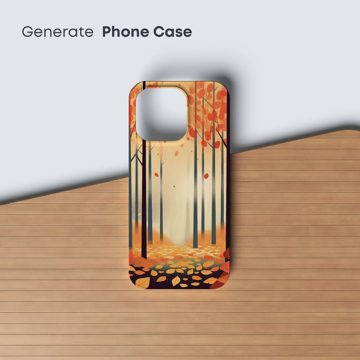 Autumnal Forest Whisper: A Symphony of Falling Leaves - Image 3