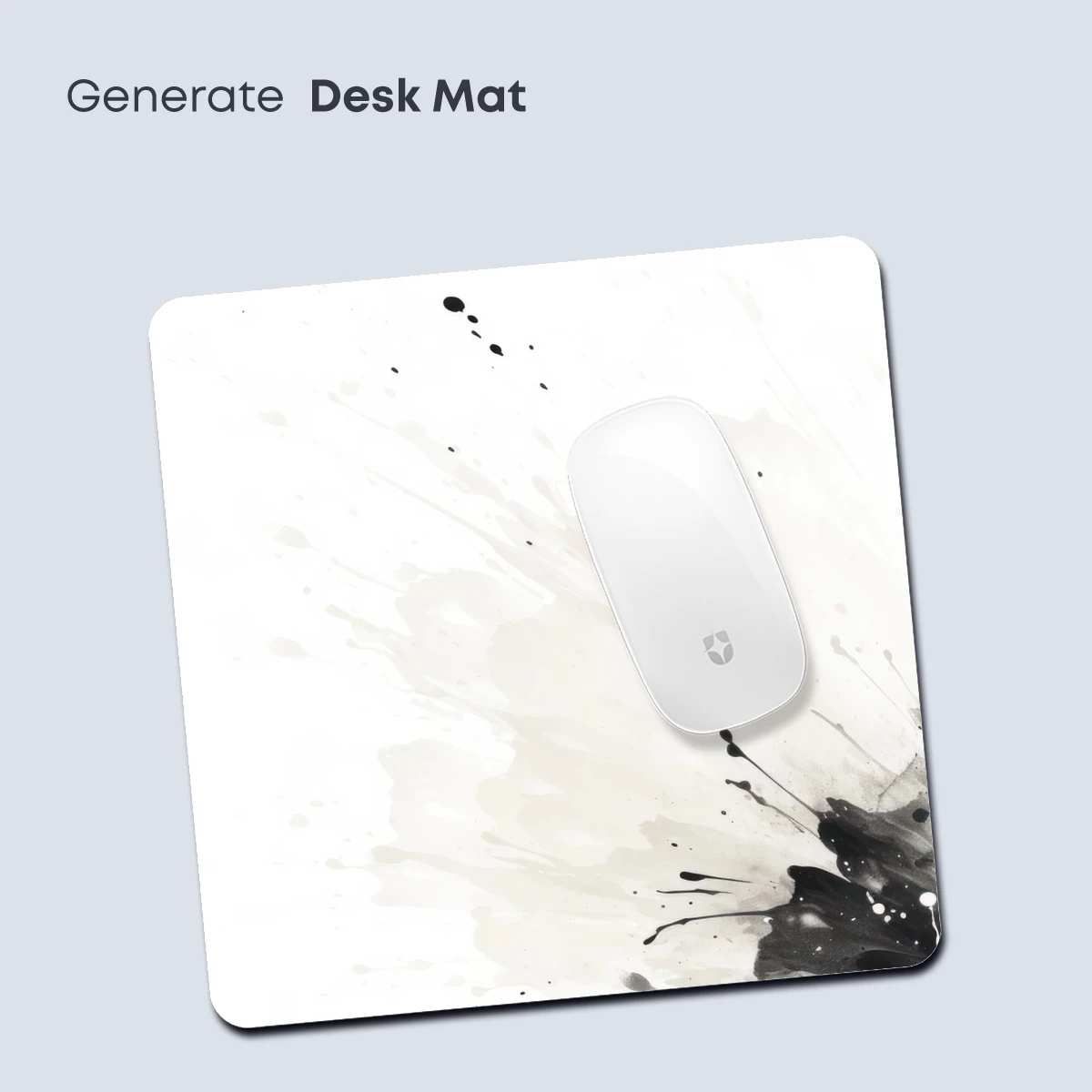 Ink Splash Elegance: Monochrome Artistry - Image 4