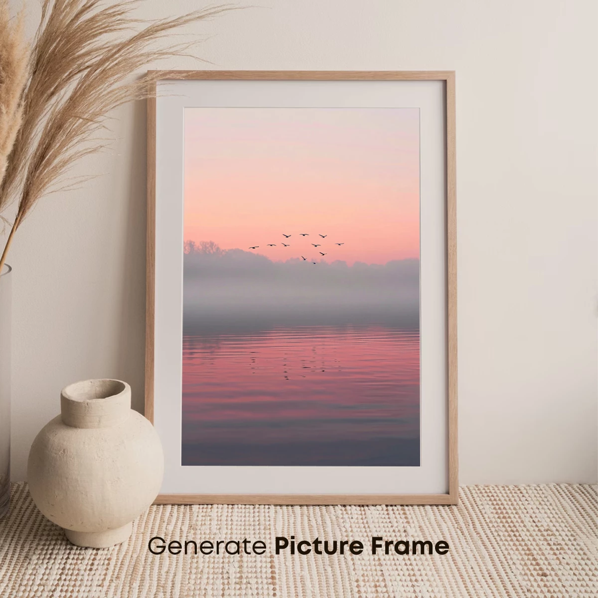 Dawn Flight Over Misty Waters - Image 7