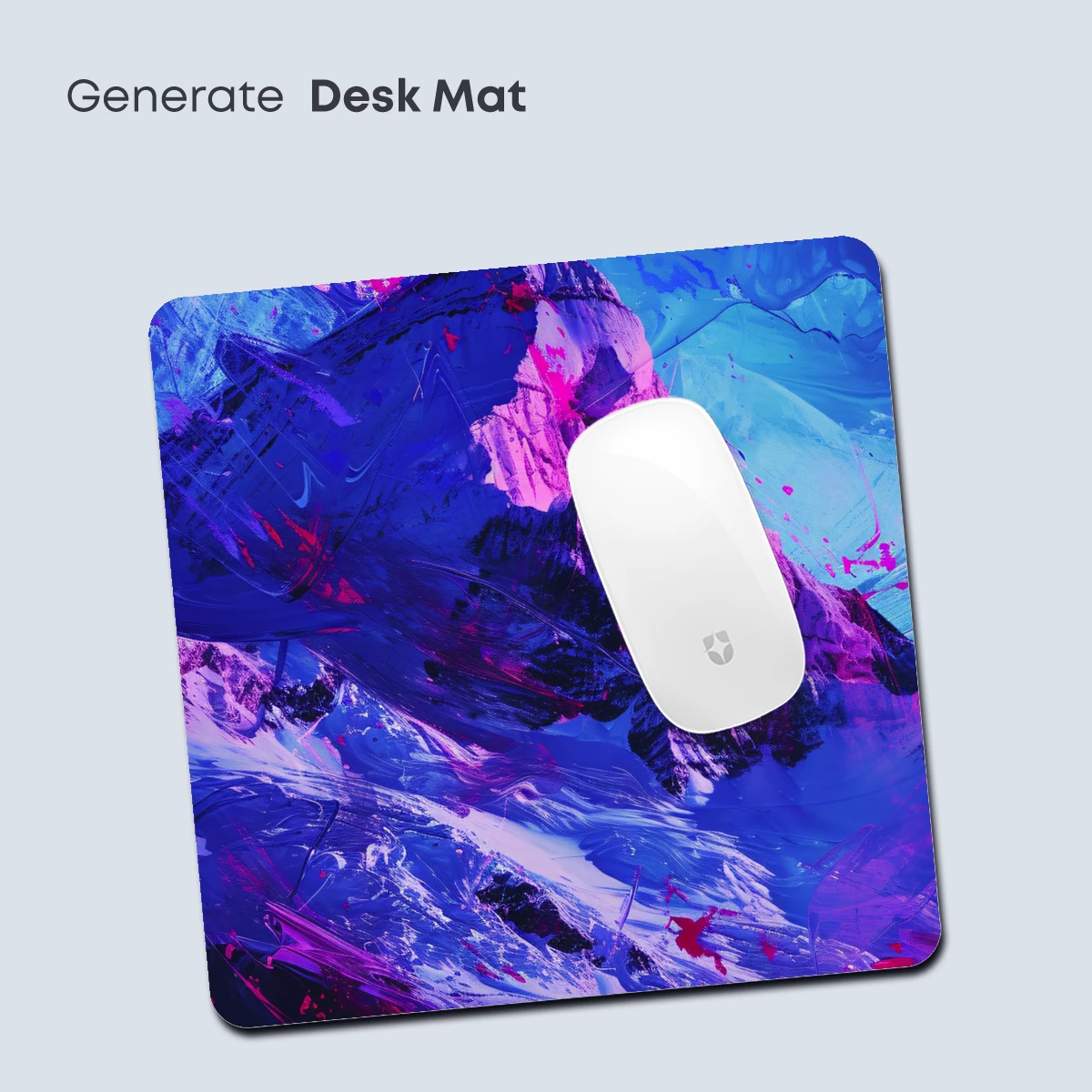 Neon Peaks: Futuristic Mountain Art - Image 4