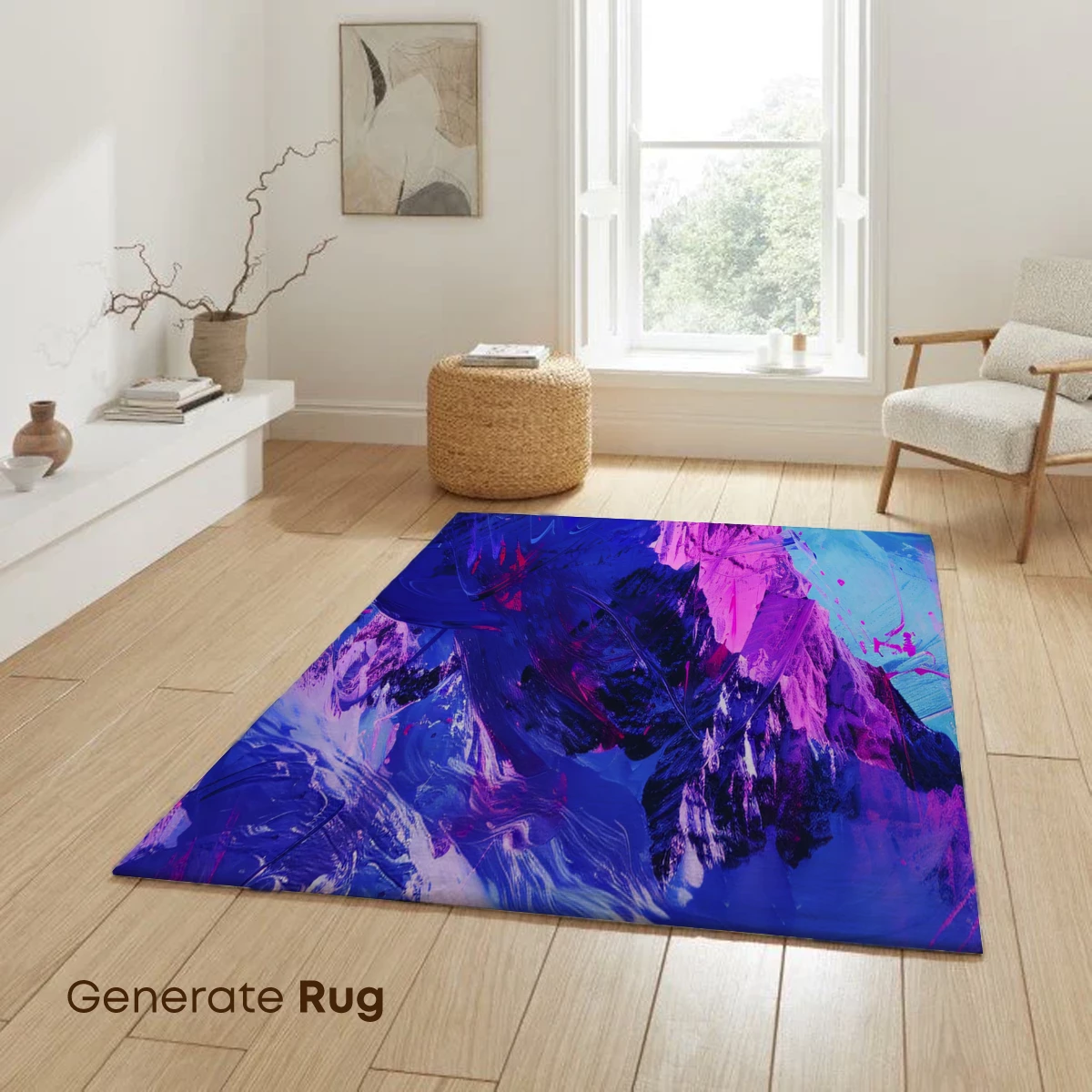 Neon Peaks: Futuristic Mountain Art - Image 6