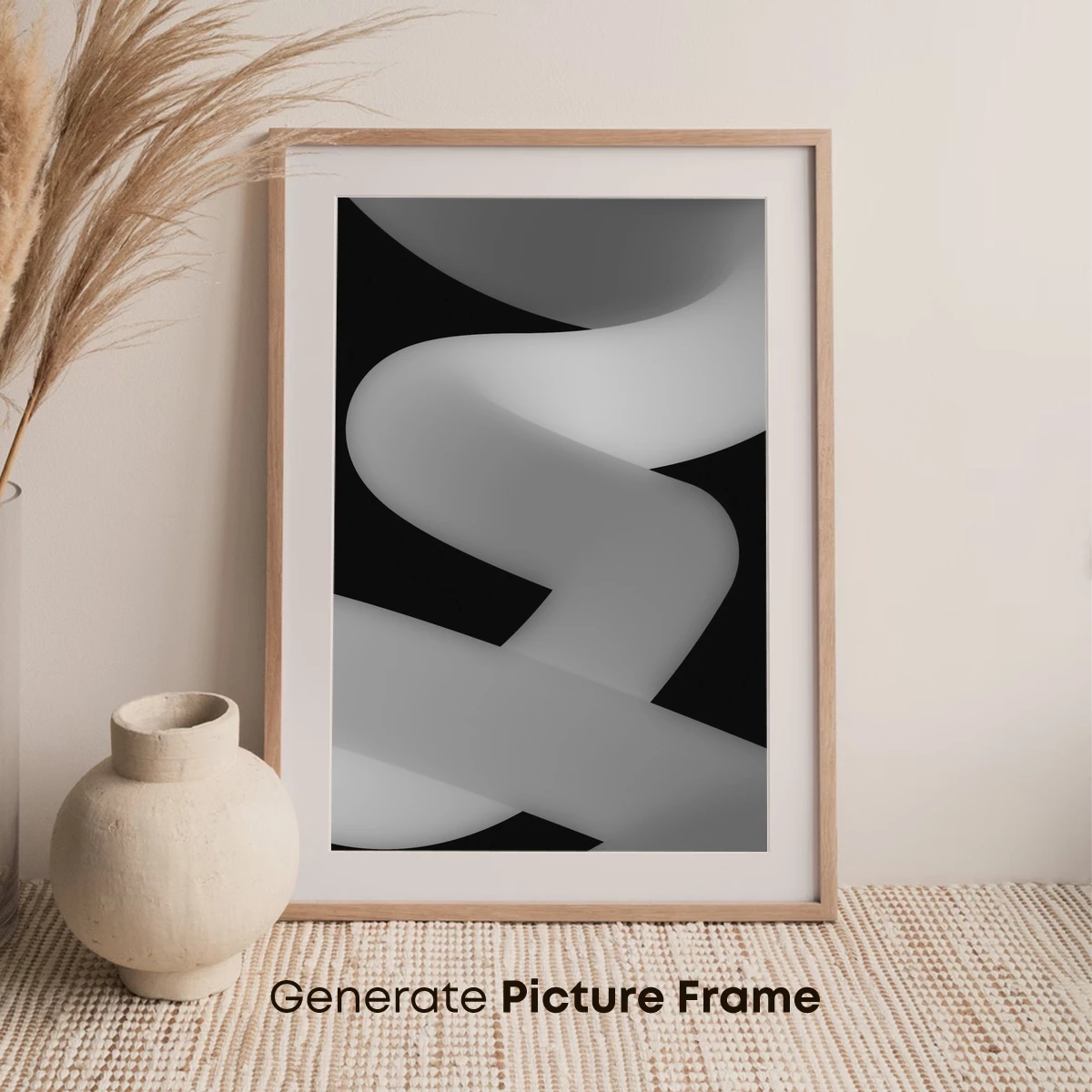 Elegant White Spirals: A Dance of Light and Shadow - Image 7