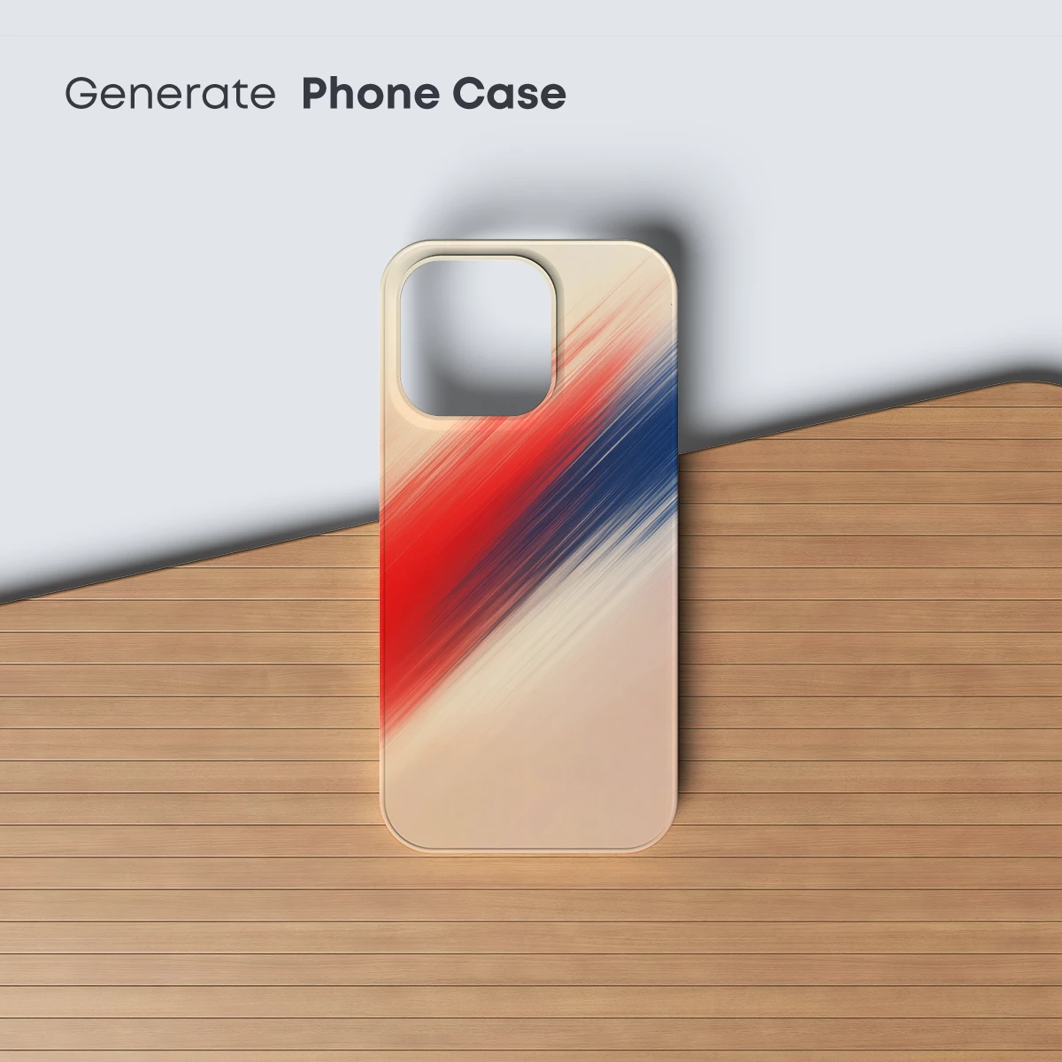 Diagonal Velocity: Red and Blue Blur - Image 3