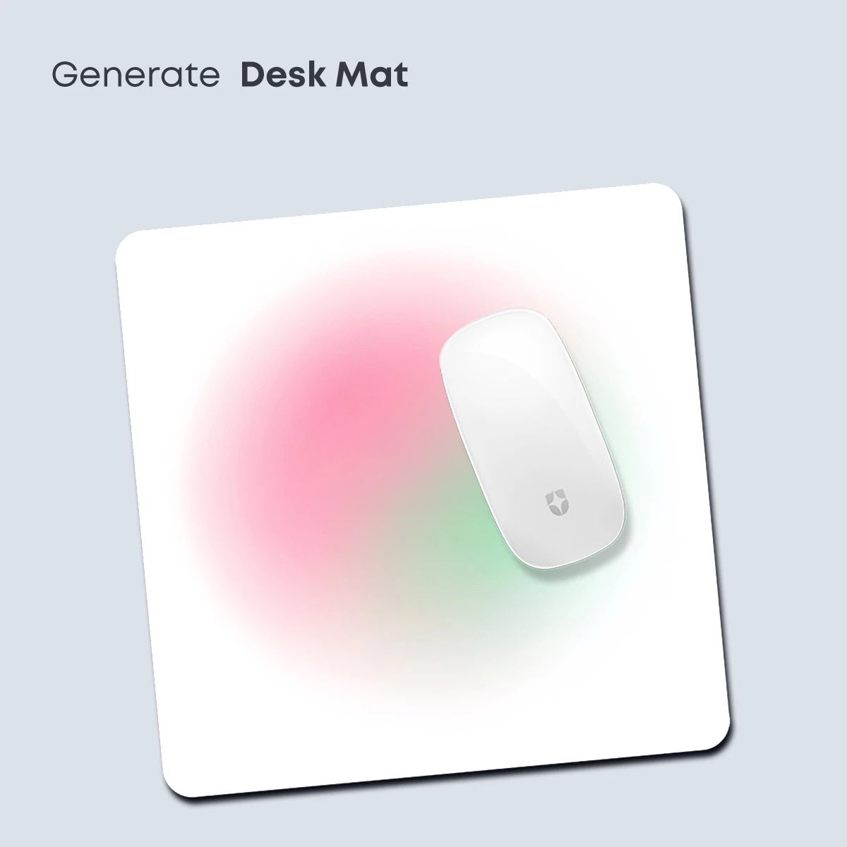 Blurred Harmony: Pink and Green Gradient Sphere - Image 4