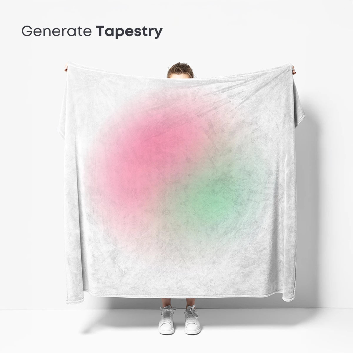 Blurred Harmony: Pink and Green Gradient Sphere - Image 5
