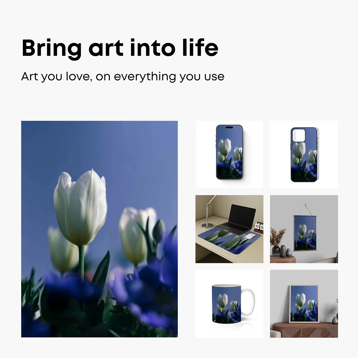 Elegant Tulips in Soft Focus - Image 2
