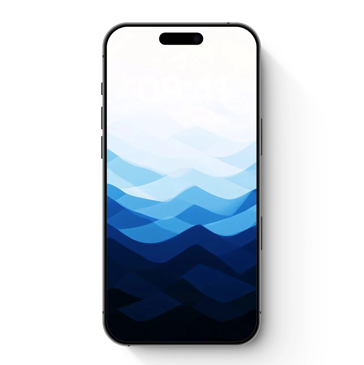 Geometric Ocean Waves: A Digital Abstract Symphony