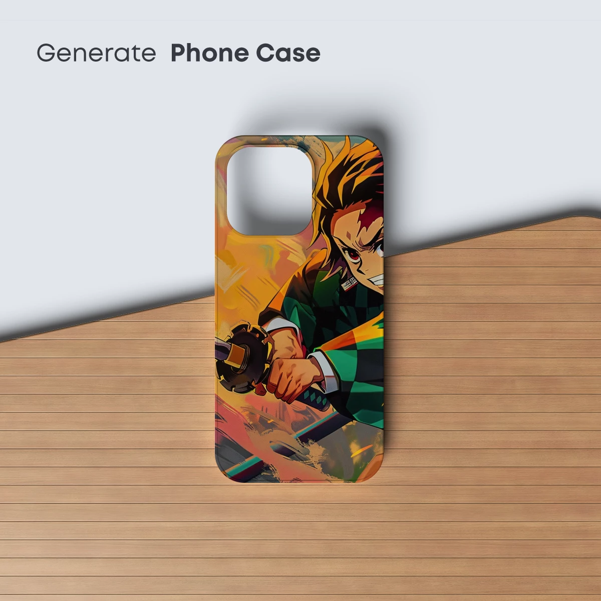 Blazing Samurai Spirit: Anime Warrior in Dynamic Action - Image 3