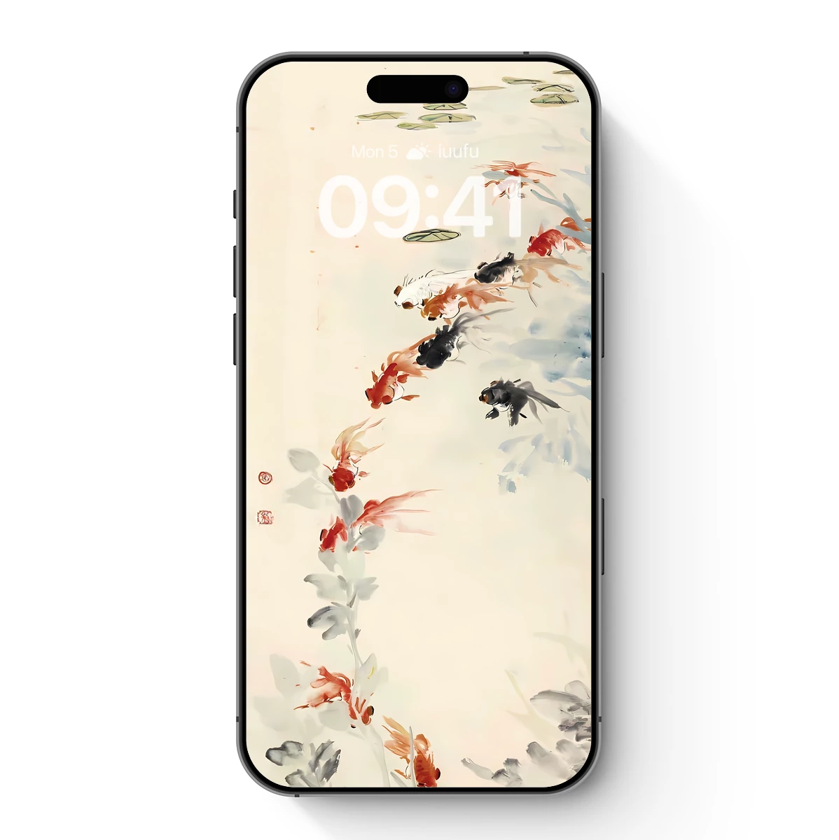 Ink Dance of Goldfish: Zen Pond Harmony Ink Dance of Goldfish: Zen Pond Harmony