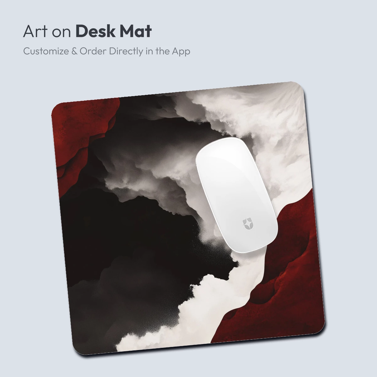 Crimson Clouds: A Symphony of Red and White - Image 3