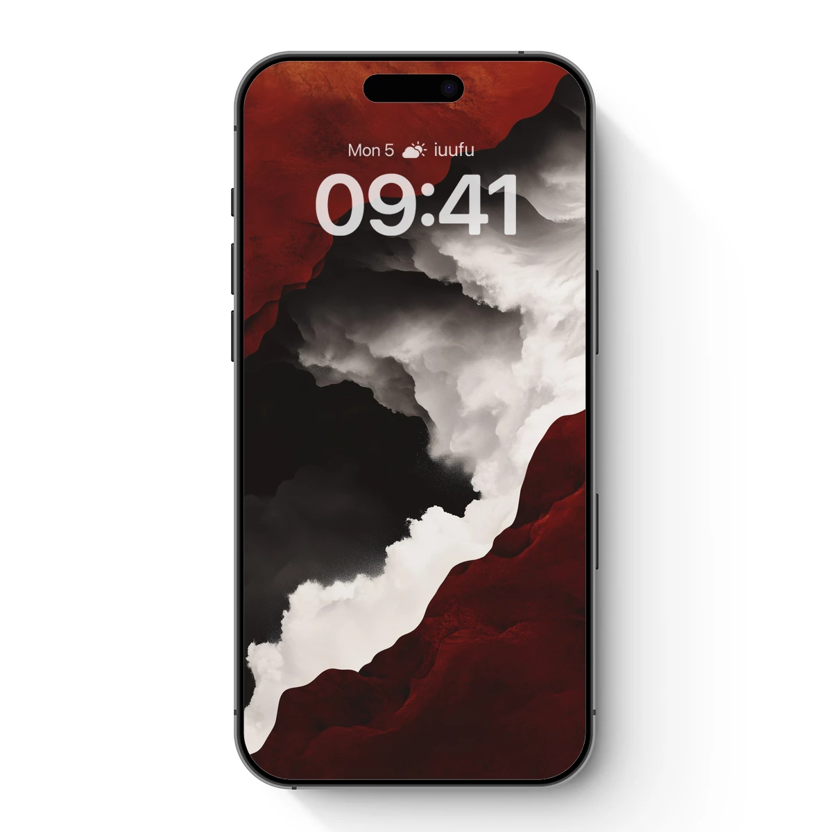 Crimson Clouds: A Symphony of Red and White - Image 7