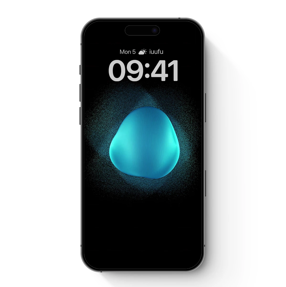 Blue Orb in Cosmic Dust