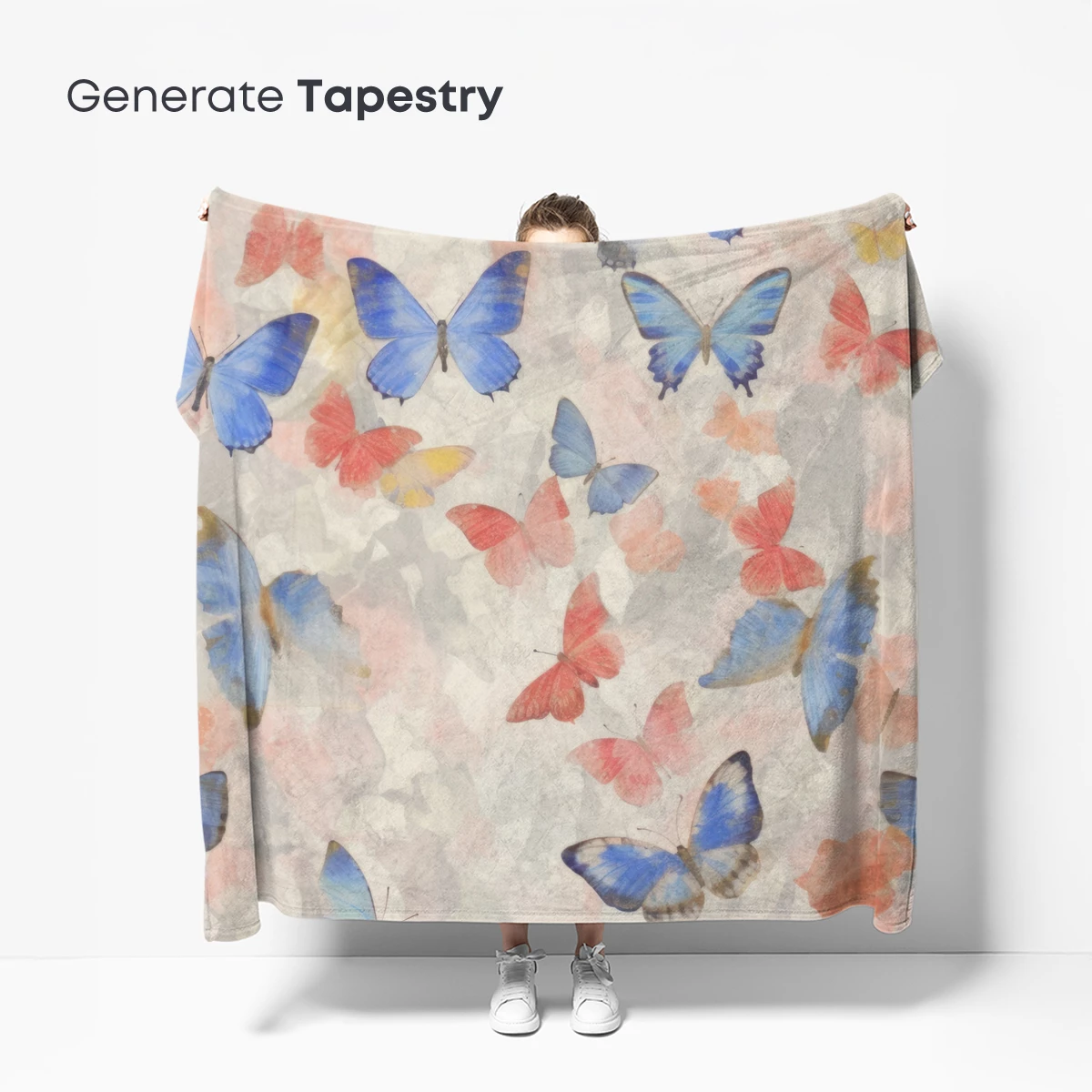 Butterfly Symphony in Pastel Hues - Image 5