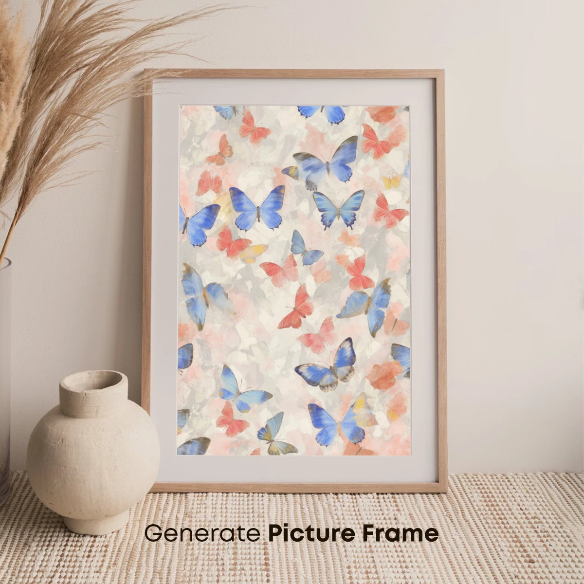 Butterfly Symphony in Pastel Hues - Image 7