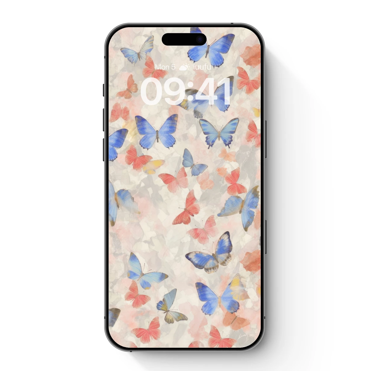 Butterfly Symphony in Pastel Hues