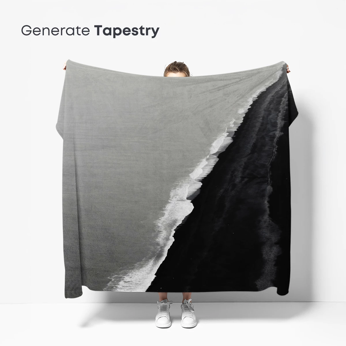 Eternal Shoreline: Monochrome Contrast - Image 5