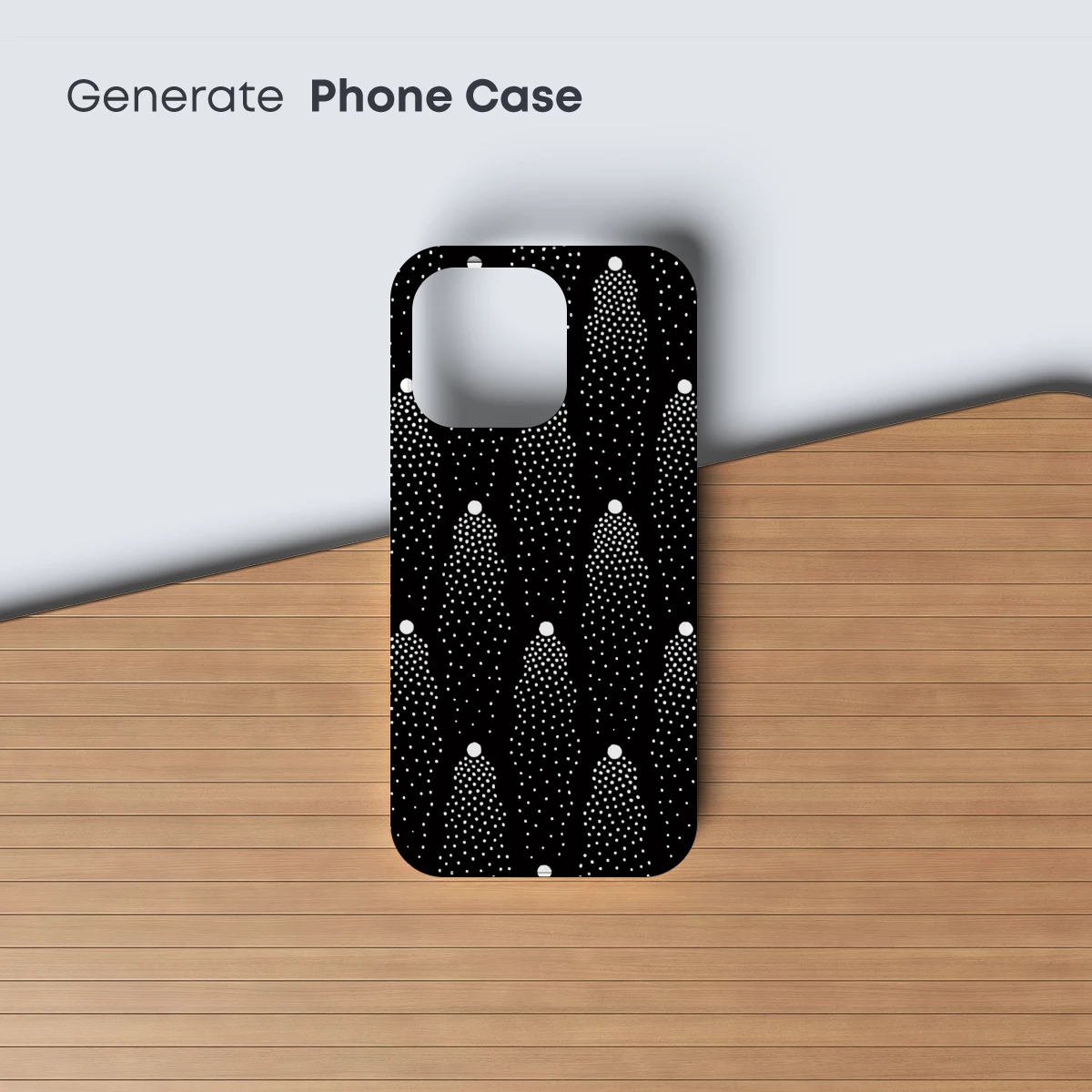 Dot Matrix Elegance: Black & White Geometric Harmony - Image 3