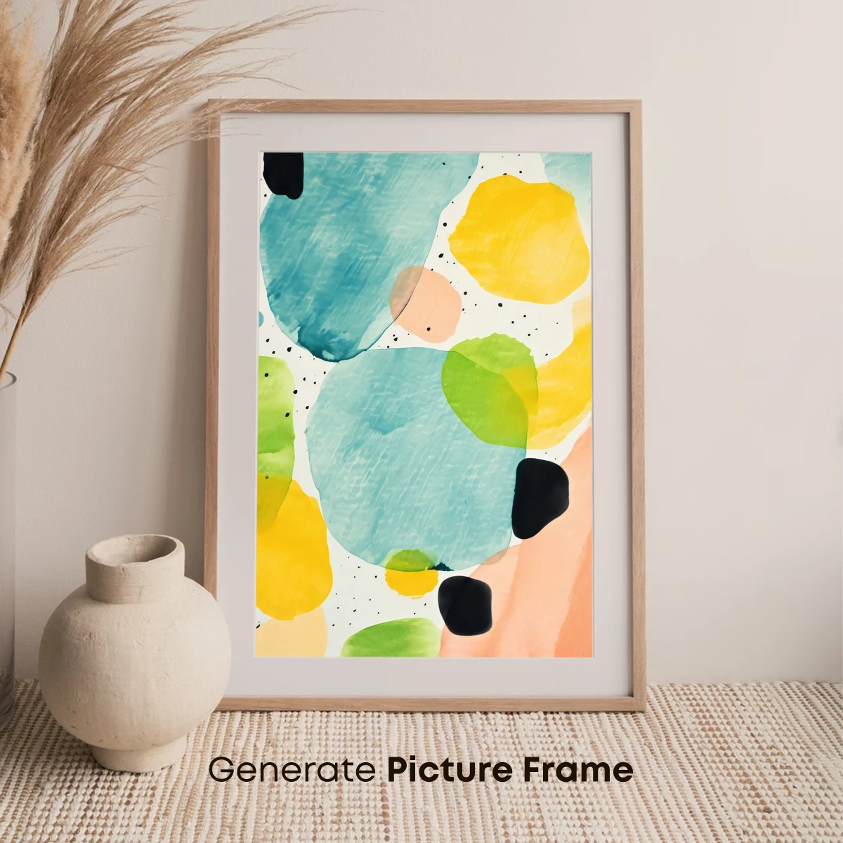 Abstract Color Symphony: Modern Art Fusion - Image 7