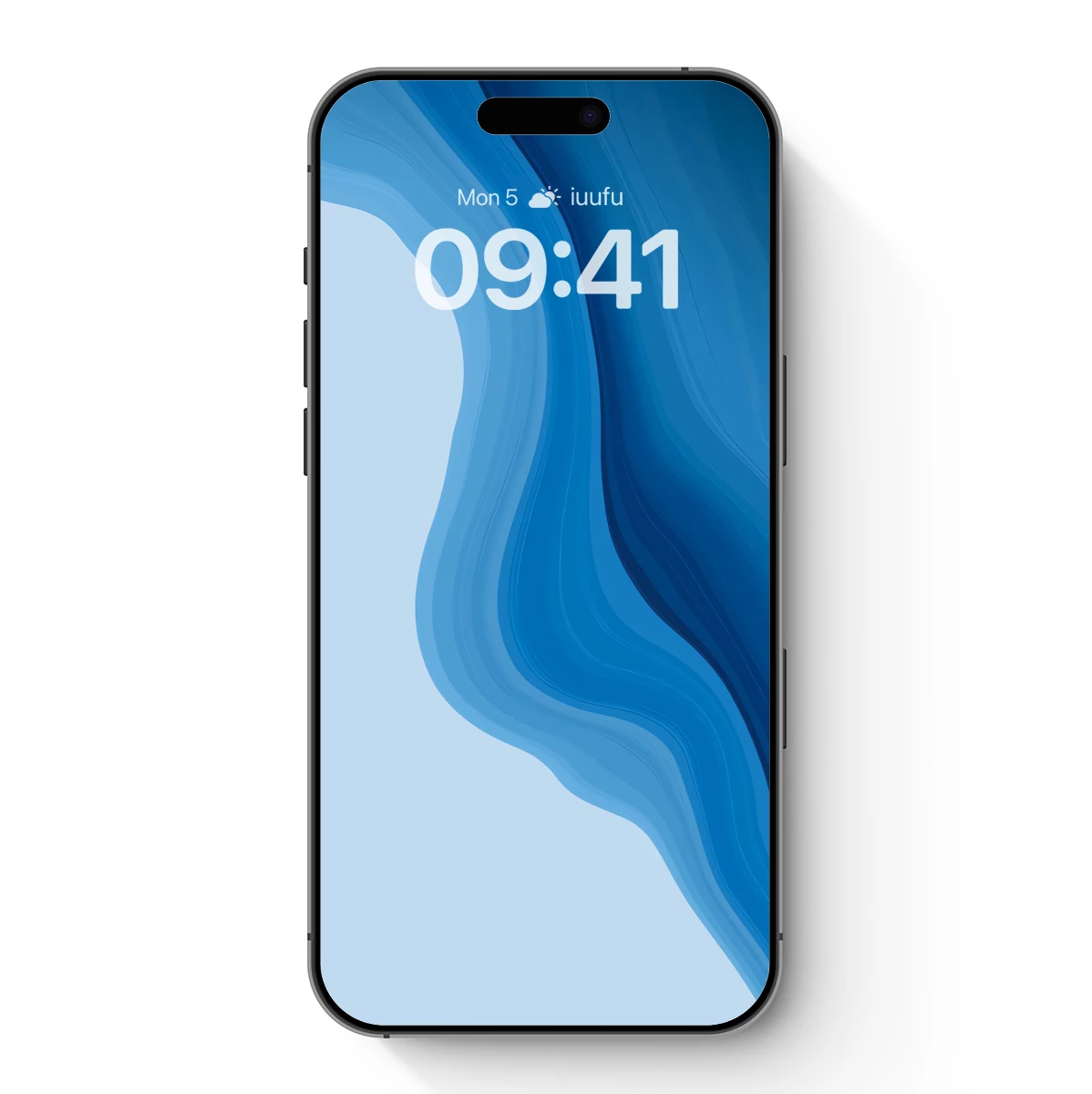 Blue Abyss: Layered Waves of Depth