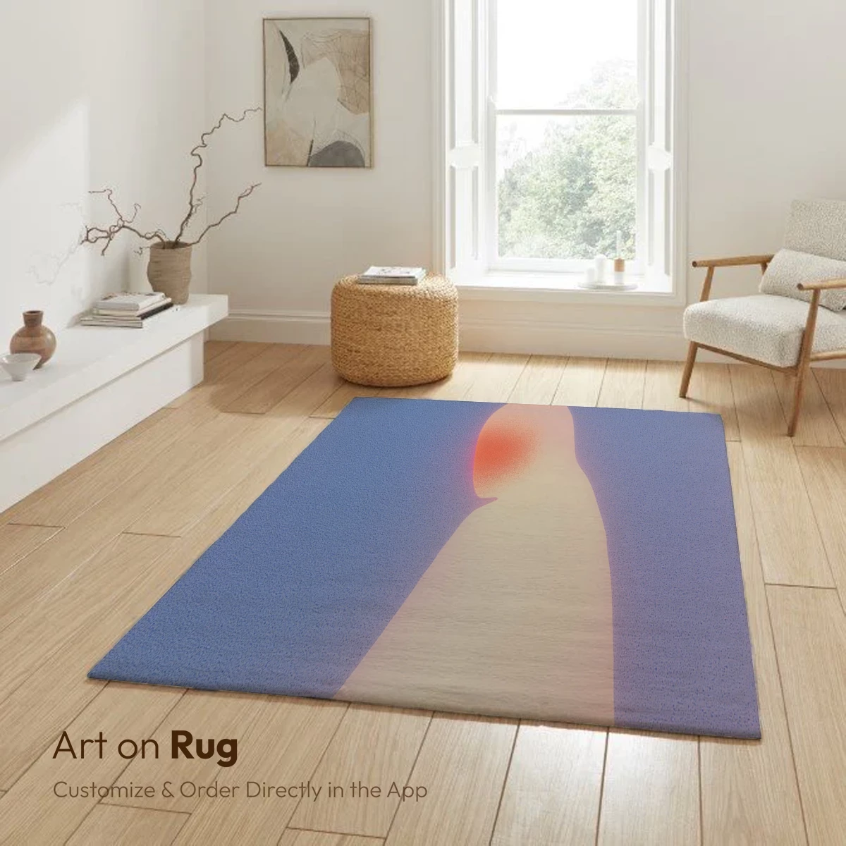 Glowing Solitude: Ethereal Figure in Soft Light - Image 6