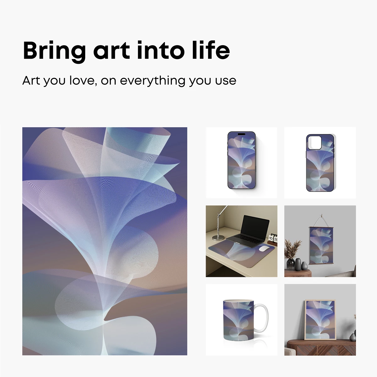 Ethereal Ribbon Dance: Abstract Flow Dynamics - Image 2