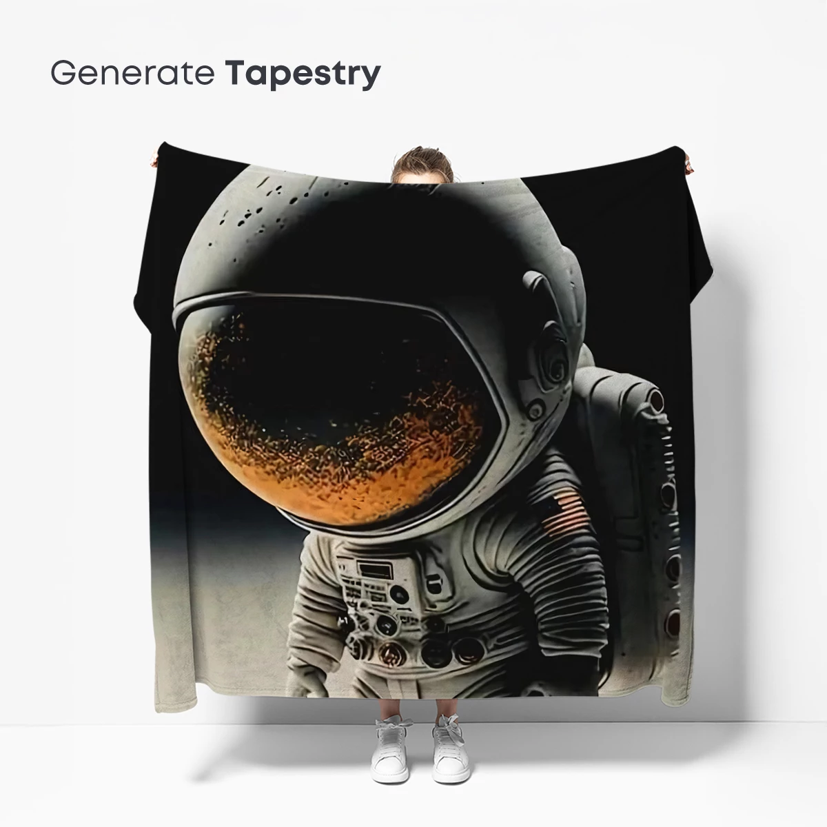 Astronaut in Stardust: Cosmic Exploration Art - Image 5