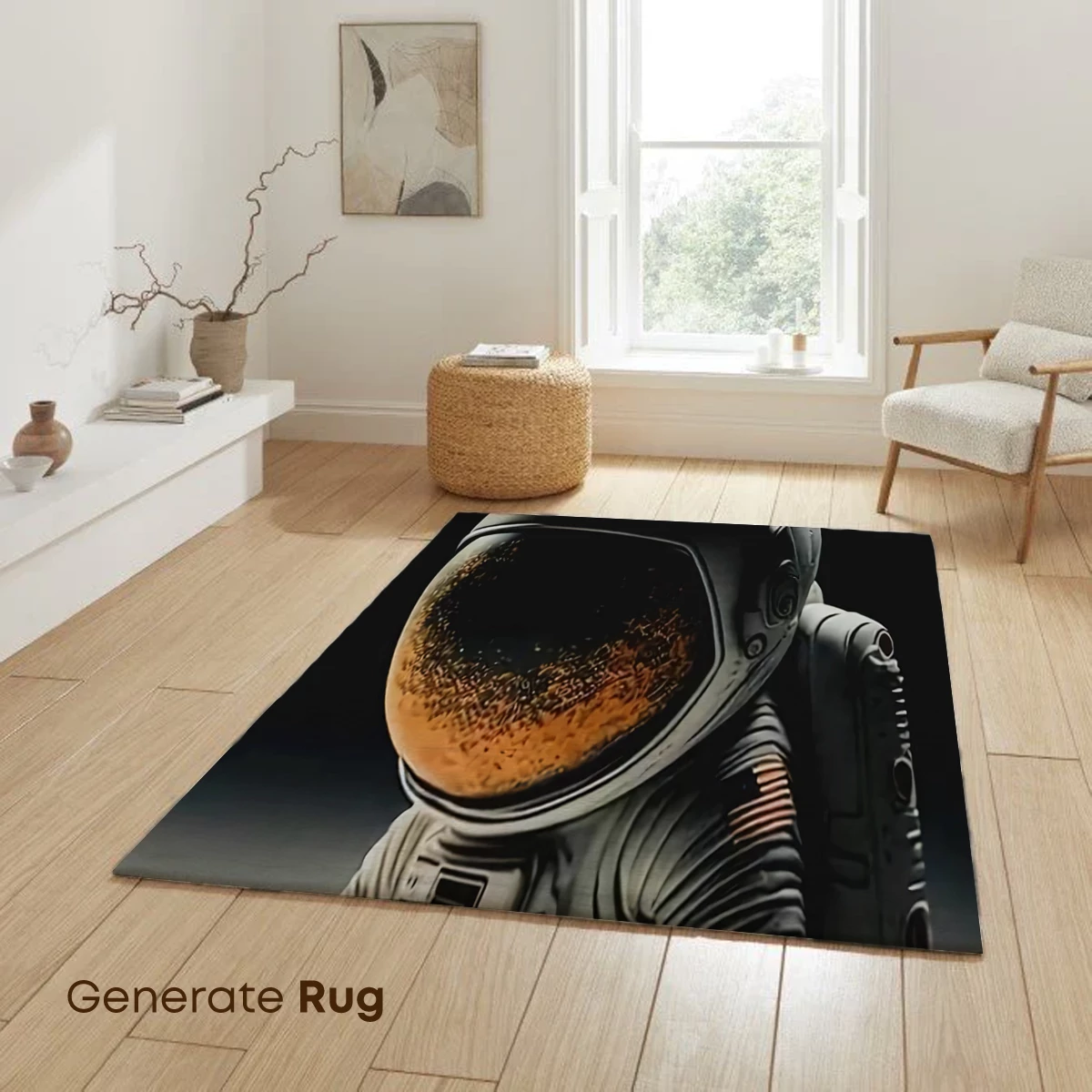 Astronaut in Stardust: Cosmic Exploration Art - Image 6