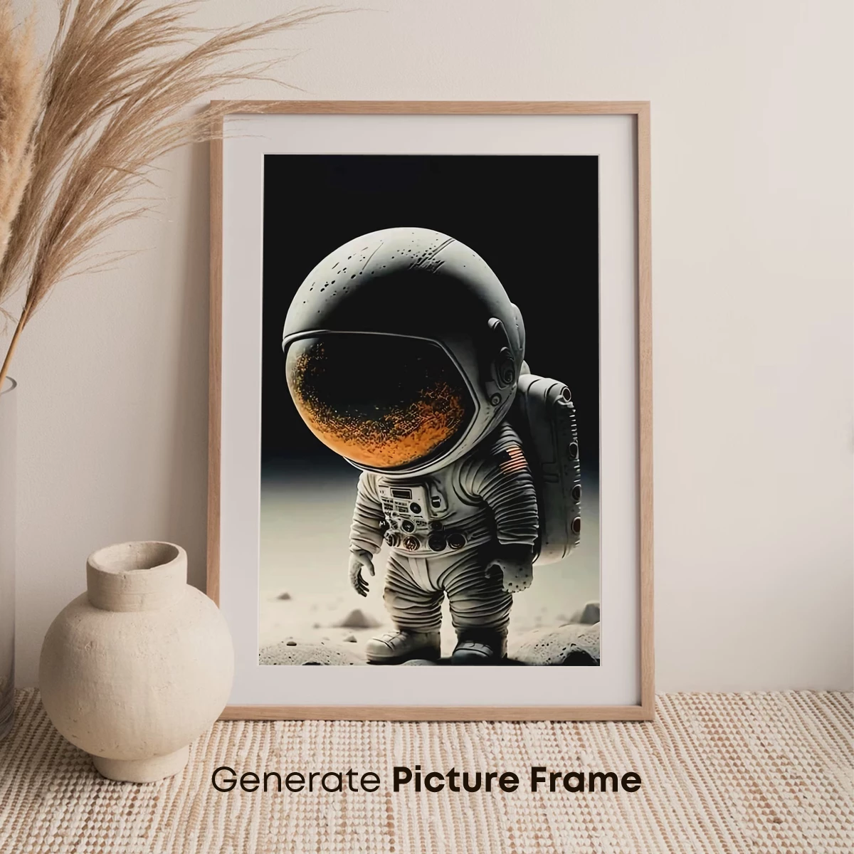 Astronaut in Stardust: Cosmic Exploration Art - Image 7