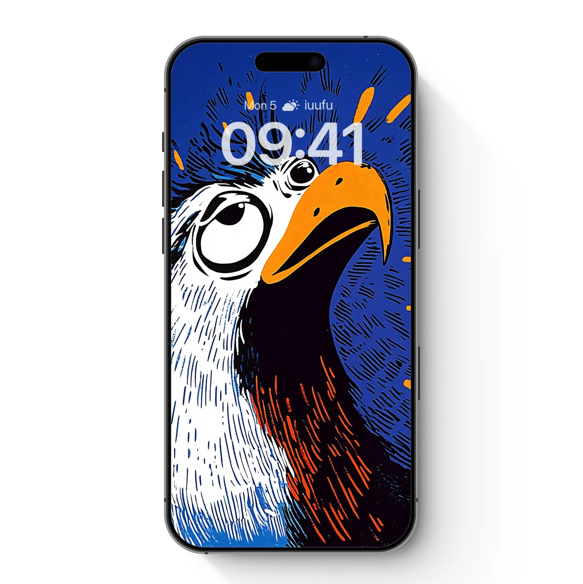 Bold Eagle Pop Art: Vibrant Feathers and Expressive Eyes