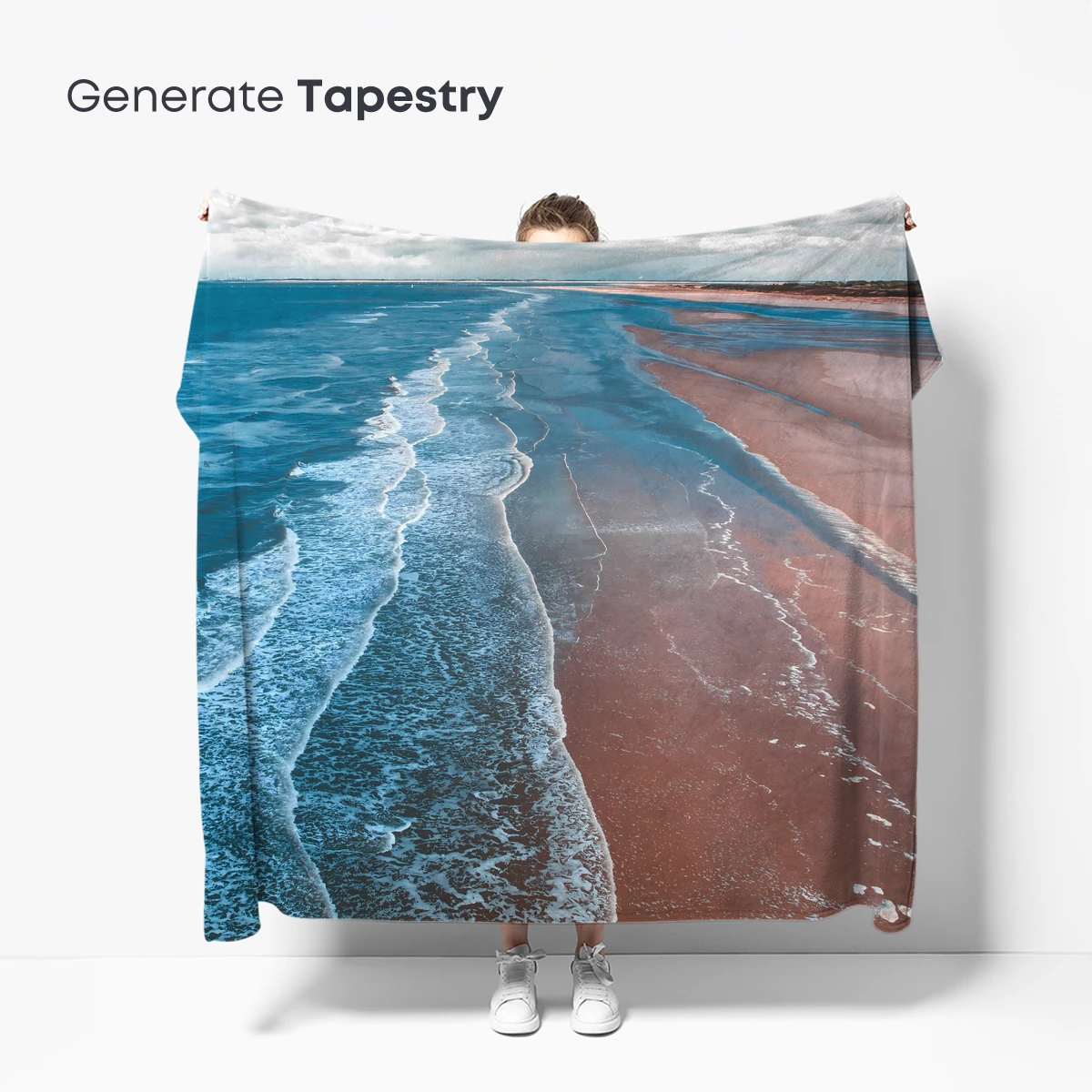 Eternal Shoreline: Serene Waves Meet Sandy Bliss - Image 5