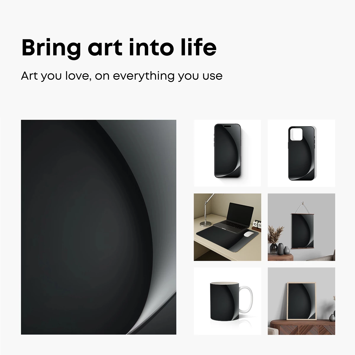 Eclipse of Shadows: Abstract Curvature - Image 2