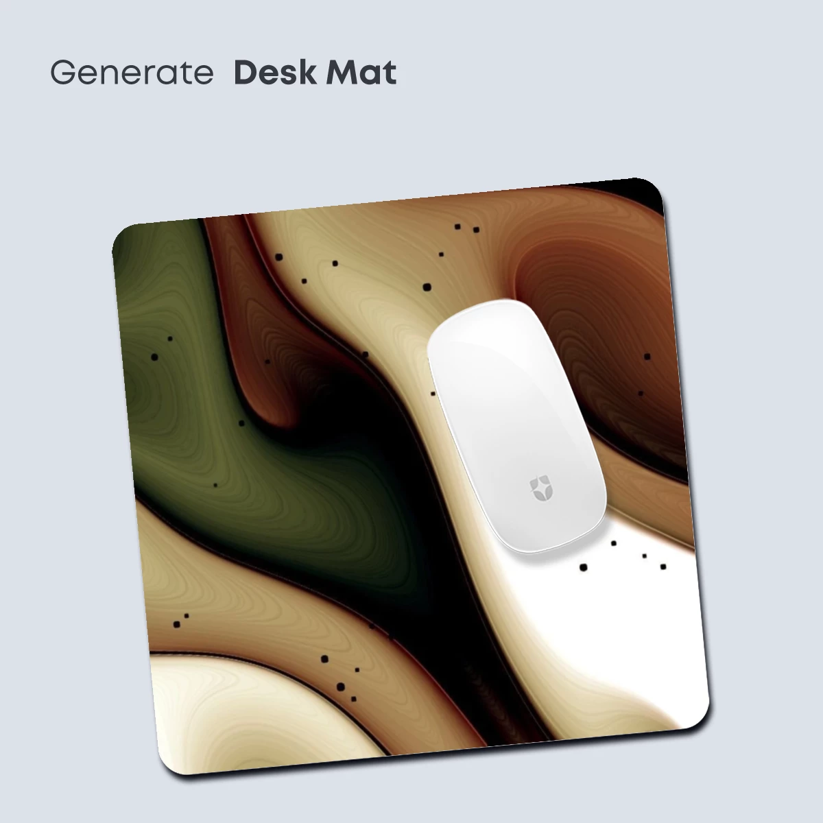 Fluid Dreamscape: Abstract Waves in Earth Tones - Image 4