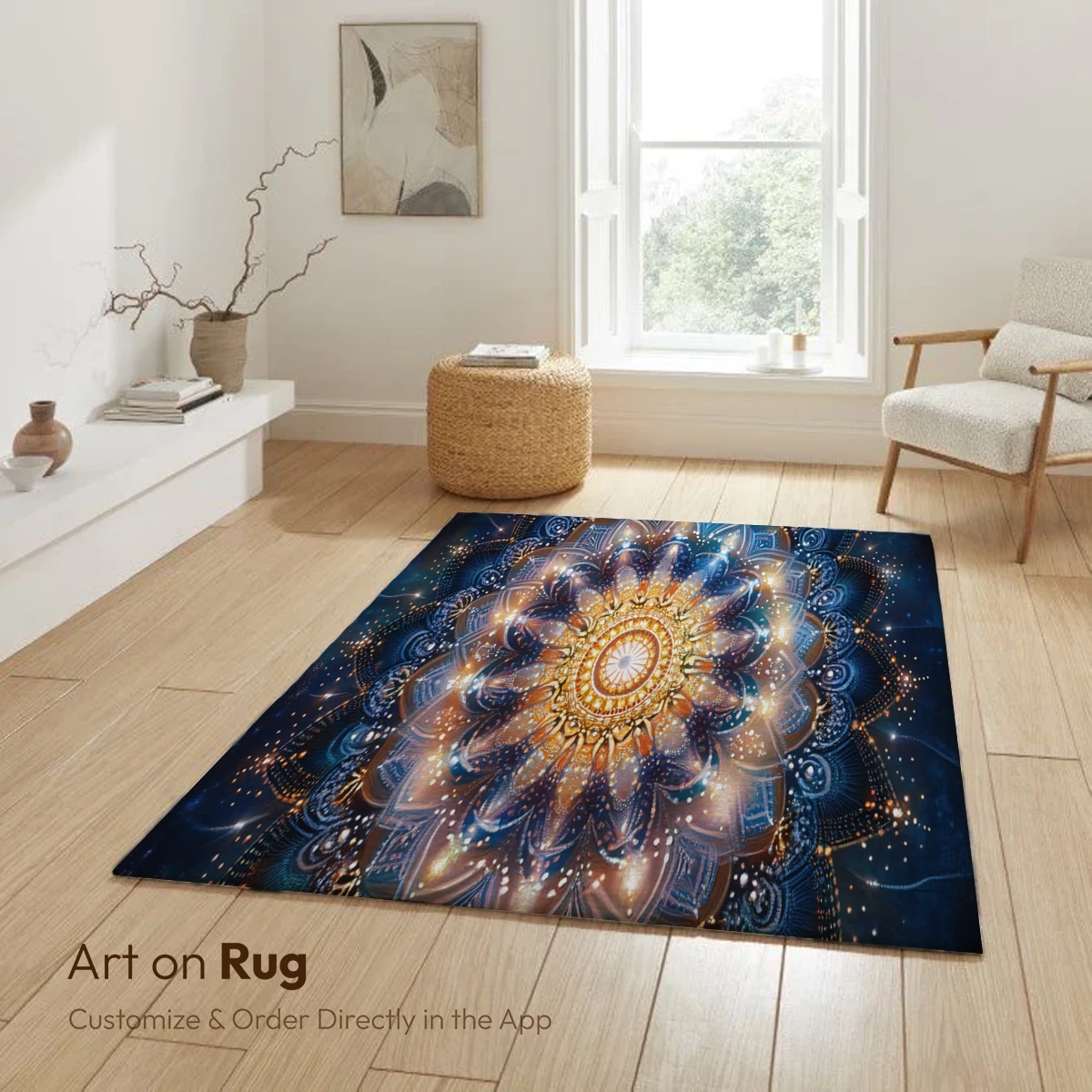 Cosmic Mandala: Celestial Harmony in Symmetry - Image 6